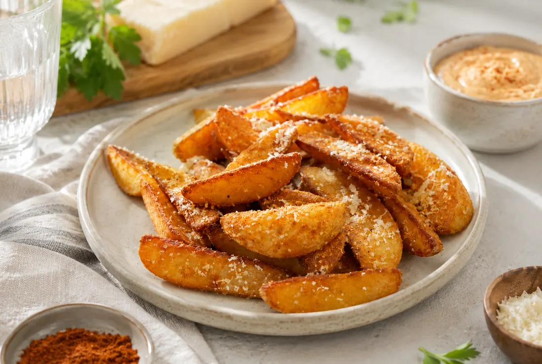 Parmesan Cajun Wedges