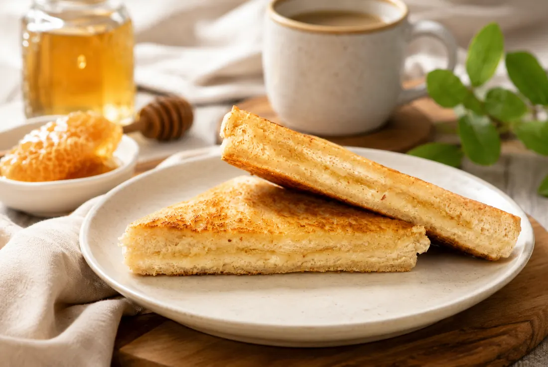 Honey Cheese Toast