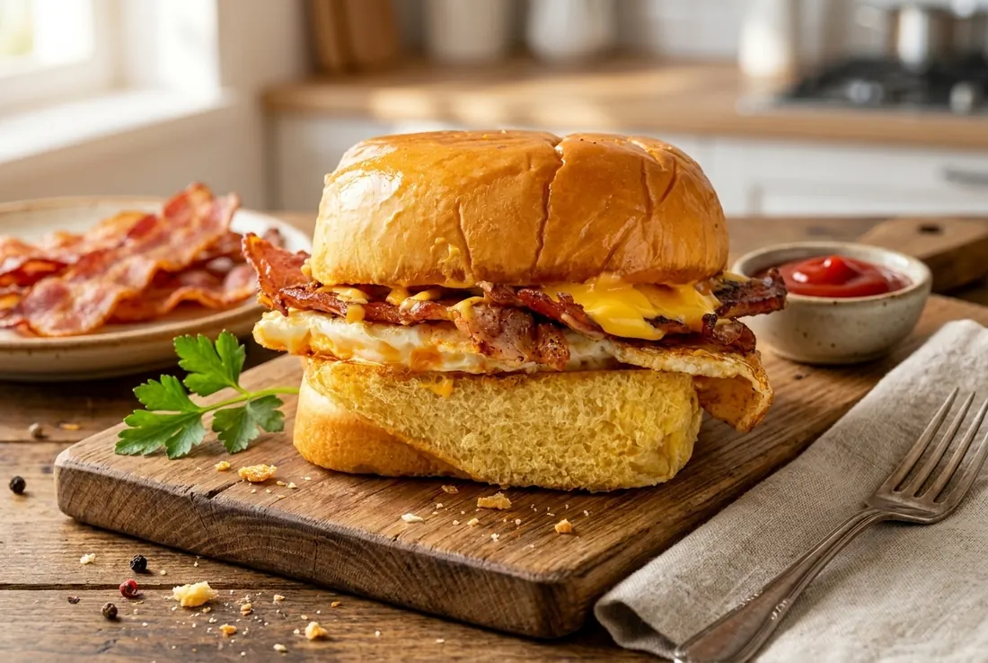 Bacon and Egg Sandwich